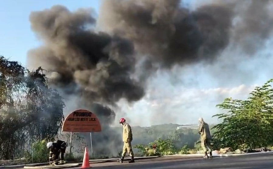 Incêndio reforça alerta durante estiagem em Manaus