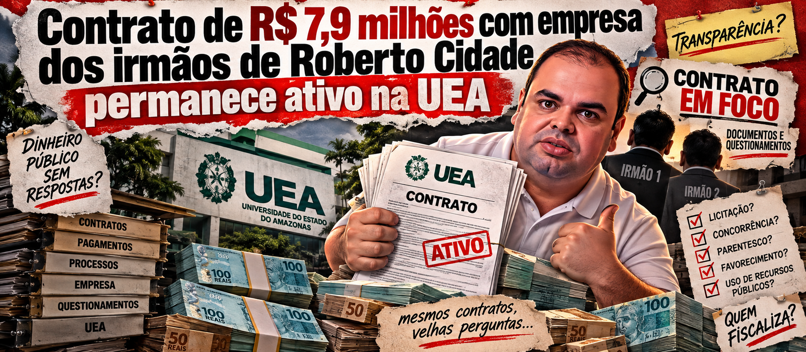 Cidade diz desconhecer detalhes de contrato dos irmãos de R$ 7,9 milhões