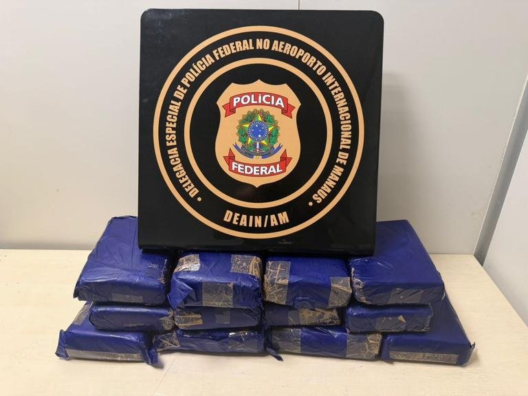 Mulher é presa com 12 kg de droga em Manaus