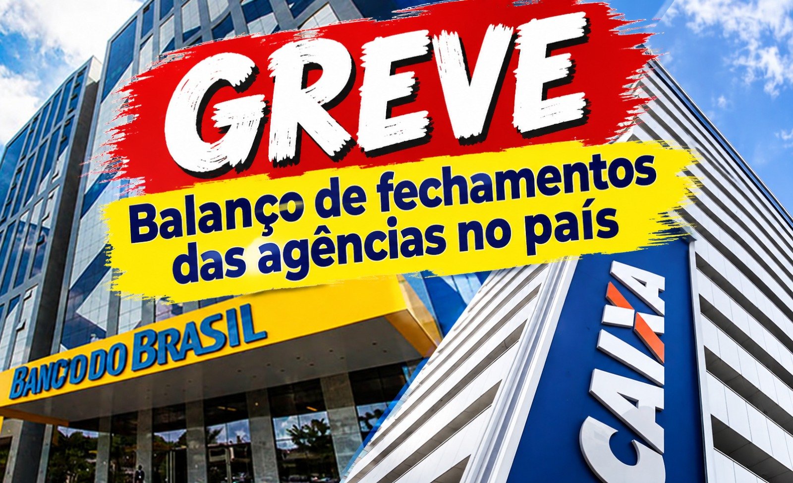 Greve dos bancários paralisa atendimento no Amazonas