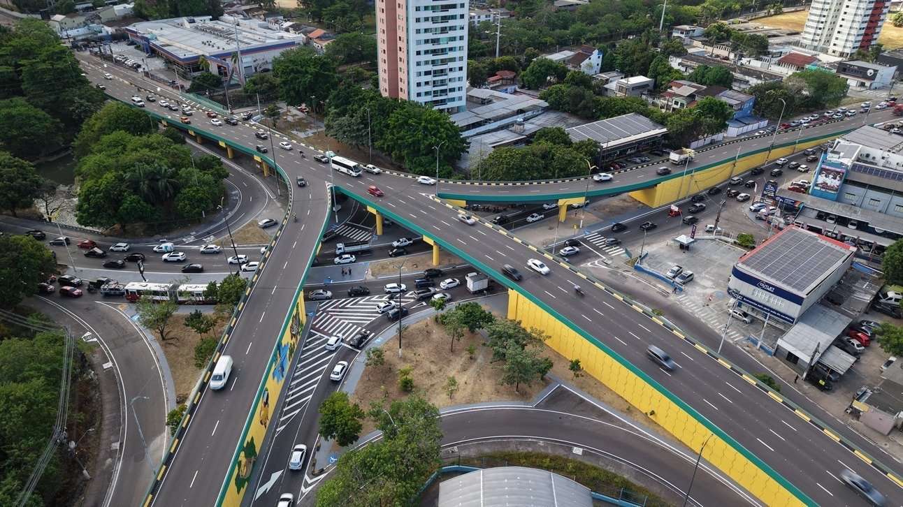 Manaus recupera juntas de dilatação em viadutos para reforçar infraestrutura
