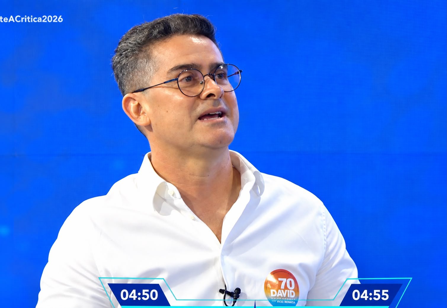 David Almeida cita educação de Manaus e apresenta metas para o estado